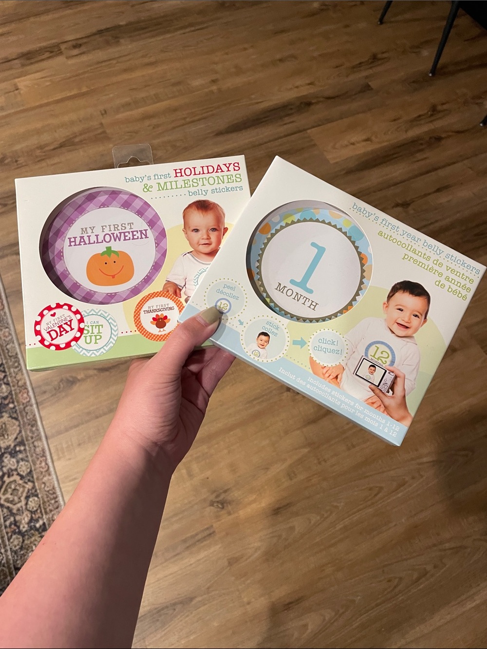 Baby’s First Milestone and Month stickers